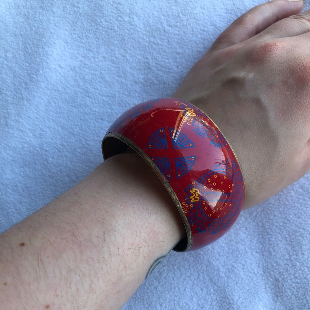 Red Mata Trader Bangle
